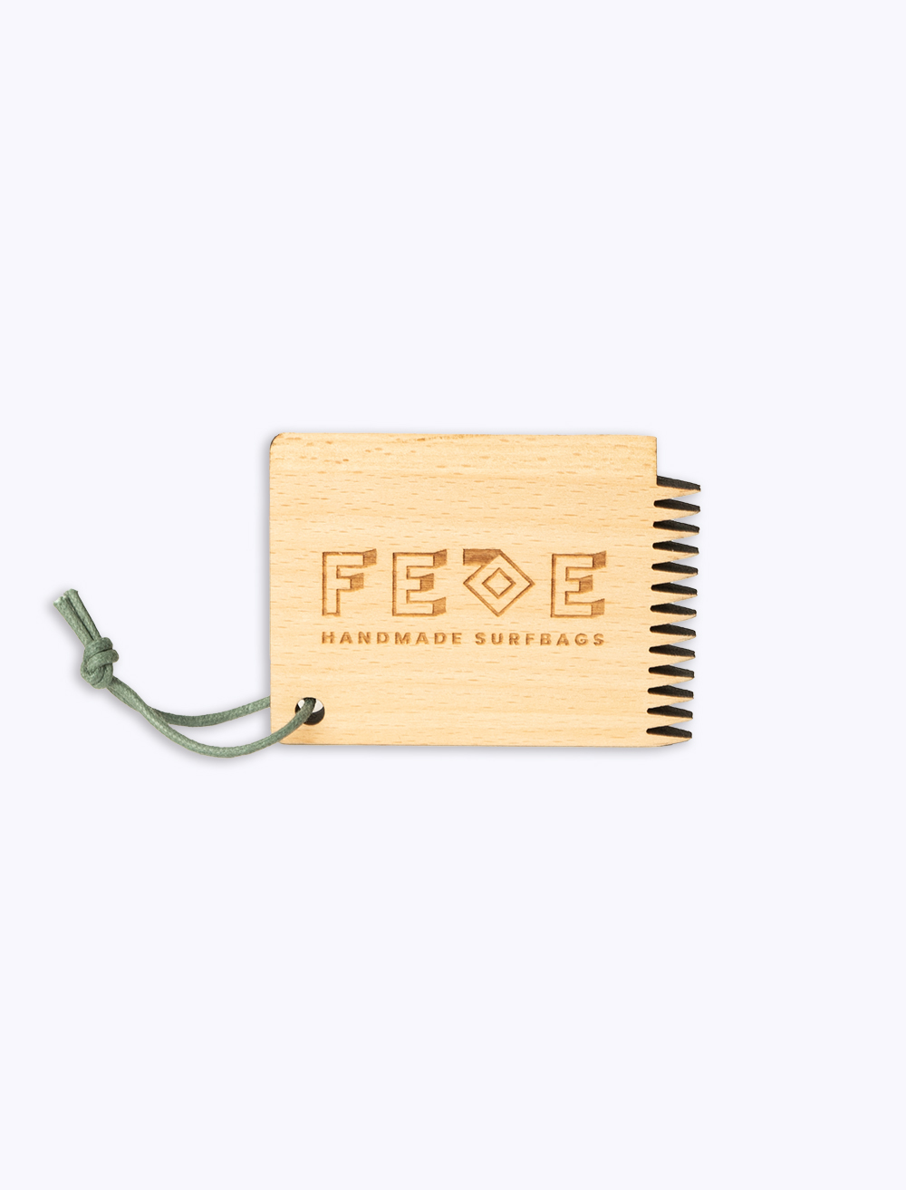 Wooden Wax Comb - Keep your wax grippy and your feet on the surfboard!