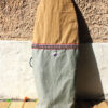 Canvas Fish and Shortboard Surfboard Bag. Sustainable Canvas Boardbag Made in Italy by Fede Surfbags