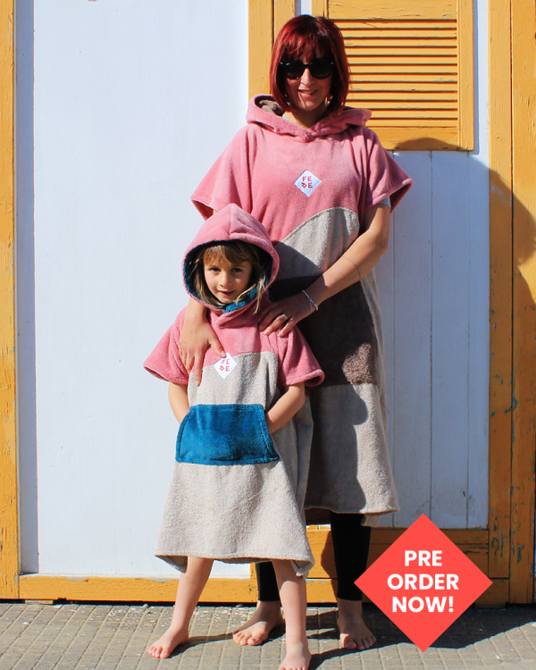 surf poncho, hooded towels and changing robes by Fede Surfbags