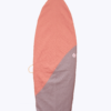 Sustainable and made to order canvas pink surfbag - Made to last surfboard bag